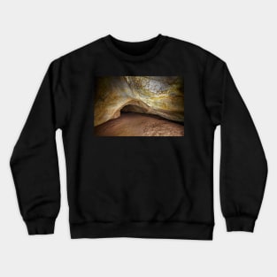 Coiba Mare cave in Romania Crewneck Sweatshirt